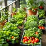 Balcony Salad Garden Kit
