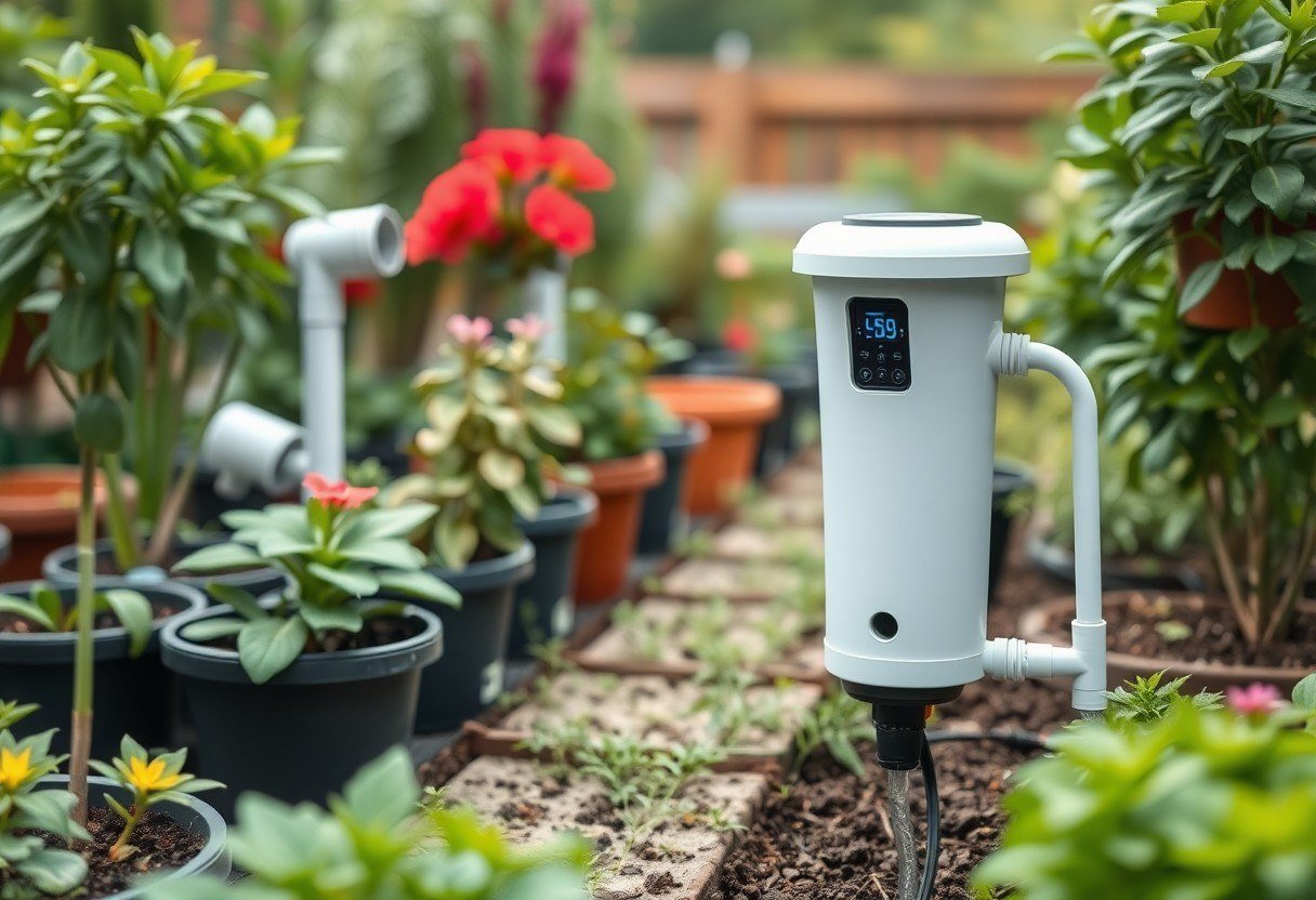 Smart farming system with sensors and automatic irrigation