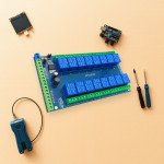 16-Channel Relay Module – 5V to 40V Signal Input
