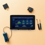 وحدة شاشة LCD ذكية 10.1 إنش تعمل باللمس