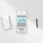 عداد طاقة كهرباء 80A / 230V – أحادي الوجه (DIN-Rail)