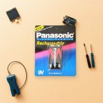 9V Rechargeable Battery (Panasonic)