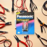 9V Rechargeable Battery (Panasonic)