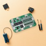 Lithium Battery BMS Protection Board 6S (24V 12A) — Charge & Discharge Module