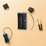 Battery Holder 2x18650