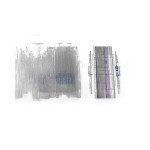 Kit Resistor 1/4W - 100 Carbon Resistors 1% Tolerance 1/4W