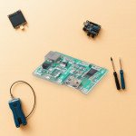 TP4056 Lithium 18650 Battery Charger With DC-DC Step Up Voltage Converter Module (SKU#HW-357)