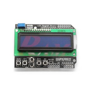 Arduino LCD 2x16 Keypad Shield