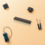 شريحة ميكروكنترولر ATMEGA328 ببوت لودر محمّل مسبقًا