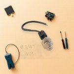 متحسس ضغط ماء 1.2 ميجاباسكال – وصلة G1/4" ستانلس ستيل