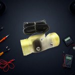 YF-B6 G3/4" Copper Water Flow Meter Sensor