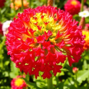 زهور عرف الديك Celosia argentea