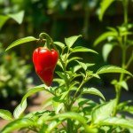 Red Hot Pepper Capsicum annuum
