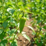 الفلفل الأخضر الحار hot green pepper
