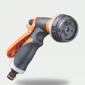 High Pressure Spray Gun with 8 Adjustable Patterns and Anti-Slip Grip