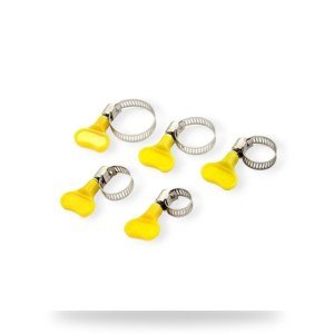 Water & Gas Hose Connector with Easy-Grip Handle (5 pcs)