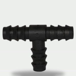 16mm T Joint Irrigation Connector – Black (10 Pieces) Turkish