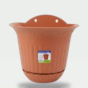 Half-Circle Wall Planter Pot for Natural Decor