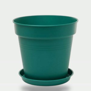 17cm Flower Pot with Tray
