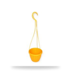 Hanging Planter Pot Orange 17cm