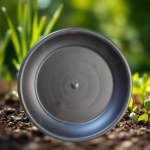 Black Pot Saucer for 40cm Planters