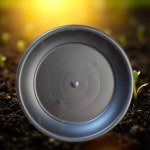 Black Plate for 45cm Pots