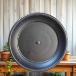 Black Plate for 35cm Pots