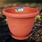 اصيص زرع اسباني بالطبق 28 سم