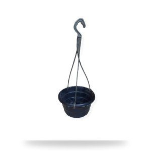 15 cm Black Hanging Planter (Economic Grade)
