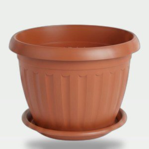 German Plant Pot 40 cm with Tray