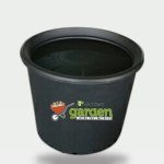 Black Plant Pot 27 cm