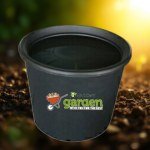 Black Plant Pot 27 cm