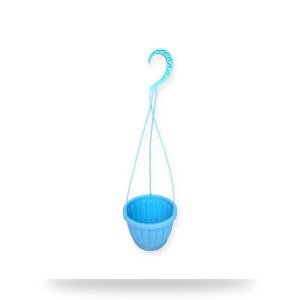 Hanging Planter 17 cm Light Blue