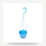 Hanging Planter 17 cm Light Blue