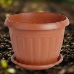 German Plant Pot 35 cm with Tray