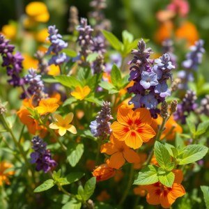 Balcony Aromatic Plants Cultivation Kit (Lavender - Mint - Basil - Thyme - Marjoram)