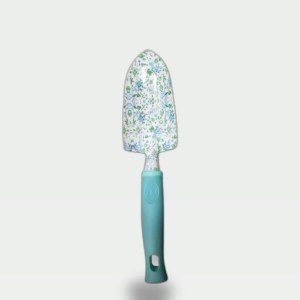Floral Metal Garden Trowel – Plastic Handle