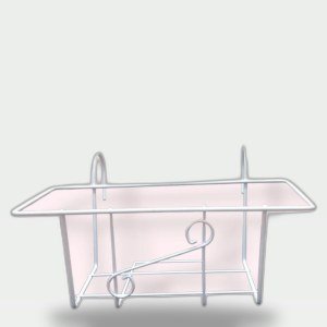 Metal Plant Pot Holder 40cm - Durable Stand for Flower Pots