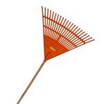 Professional Garden Rake – Large (Fiery Orange)