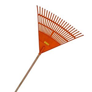 Professional Garden Rake – Large (Fiery Orange)