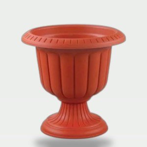 "Flower Cup" Low Planter - 24L Capacity (Classic Terracotta Color)