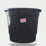 Khorsheed Planter 25 cm Black without Saucer