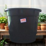 Khorsheed Planter 25 cm Black without Saucer