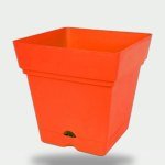 أصيص مربع 18 سم – موديل Lens
