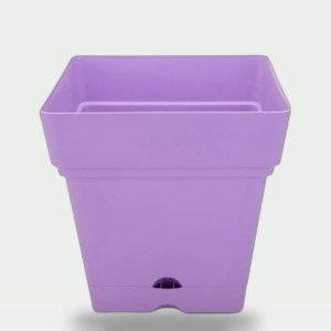 Square Planter 18cm - Light Purple