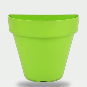 Hanging Half Circle Planter 15 cm Light Green