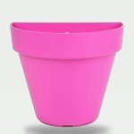 Pink Half-Ring Planter 15cm