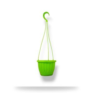 Light Green Hanging Planter 18cm