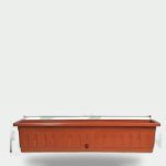 Rectangular Planter Classic 60x20cm Terracotta