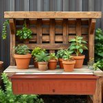 Rectangular Planter Classic 60x20cm Terracotta